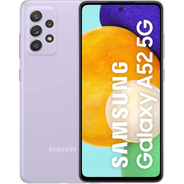 Samsung Galaxy A52 5G 128GB Smartphone Dual SIM - Awesome Violet