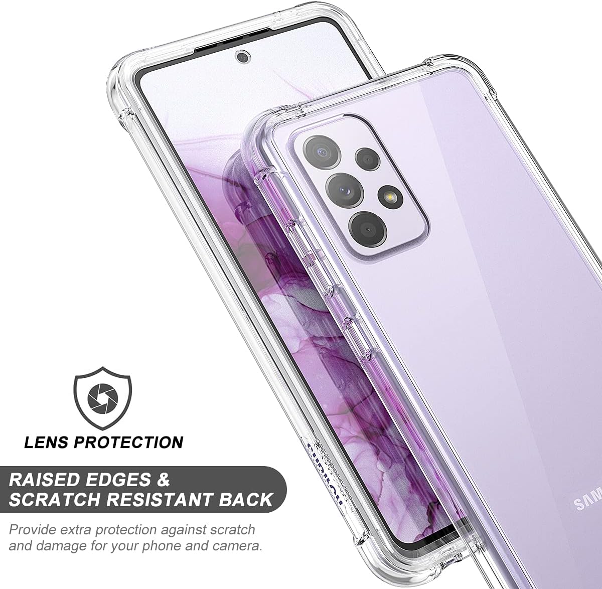 Samsung Galaxy A52 A52s 5g TPU Case Clear5