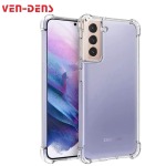 Ven-Dens Samsung Galaxy S22 TPU Clear Case Protective Cover with Reinforced Corners – Clear1