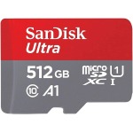 SanDisk Ultra 512GB microSDXC Memory Card + SD Adapter1