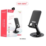 Ven-Dens 360 Folding Rotatable Desktop Stand - Black (VD-HD021) - Image 9