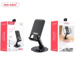 Ven-Dens 360 Folding Rotatable Desktop Stand - Black (VD-HD021) - Image 5