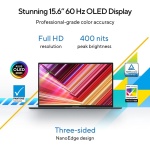 ASUS Vivobook 15 F1505ZA Full HD 400nits OLED Laptop (Intel i5-12500H, 16GB RAM, 512GB PCIe SSD, Backlit Keyboard, OLED Screen, Windows 11) - Open Box - Image 4