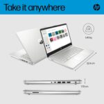 HP 14" 14s-dq5010sa Laptop | Intel Core i5-1235U Processor | 16GB RAM | 512GB SSD | Intel Iris Xe Graphics | FHD Display | Up to 8hrs battery | Windows 11 | Dual Speakers | Natural Silver - OPEN BOX - Image 8